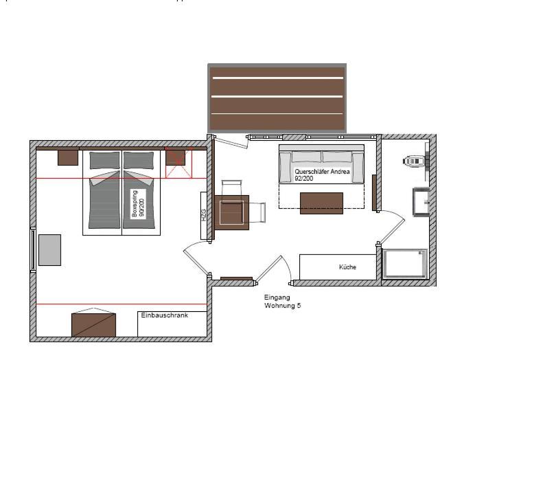 נורדרני Apartmenthuus Koenig חדר תמונה